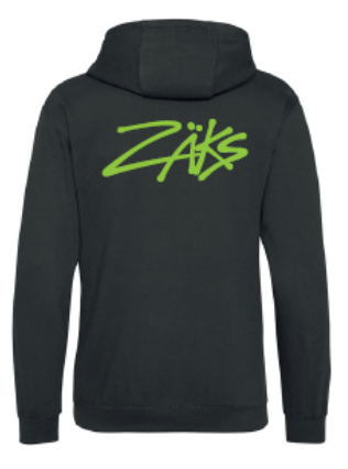 Zaks Unisex Ltd Edition Black Hoodie - 